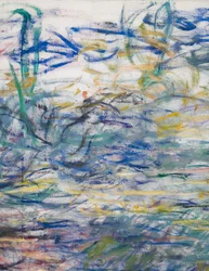 睡蓮、キャンバス上の160656オイルの1917〜19の詳細